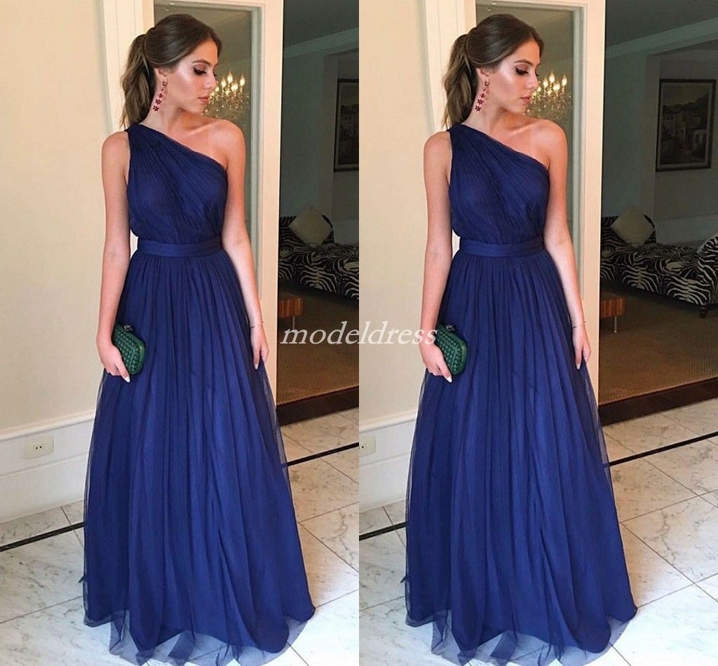 one shoulder dress 2019