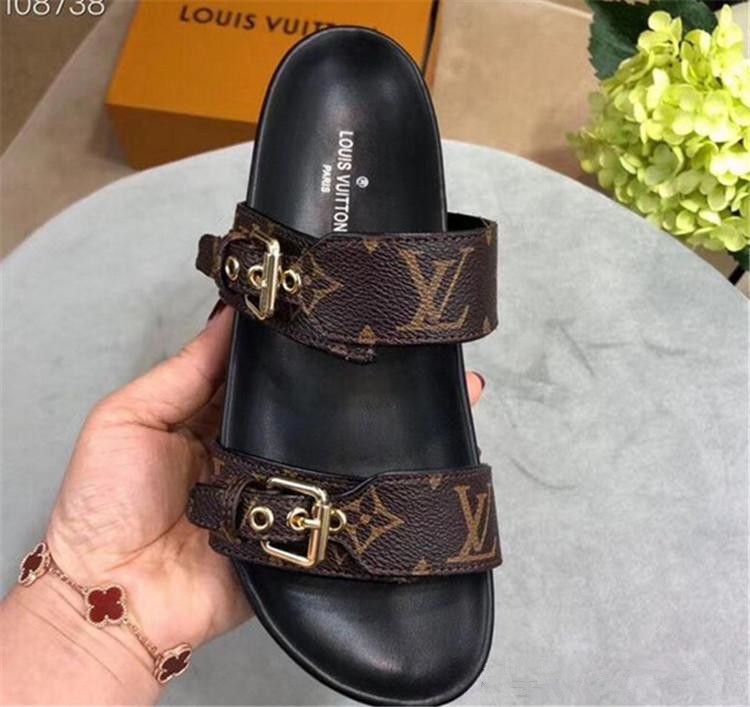 louis vuitton bom dia flat mule
