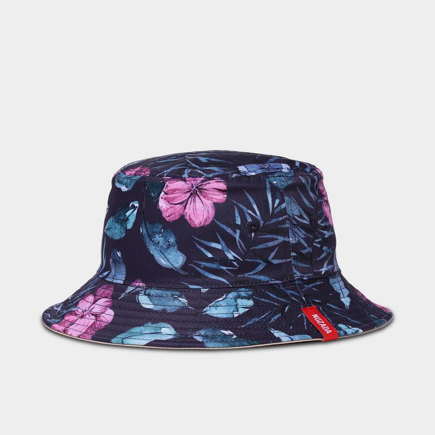 hawaiian print sun hat