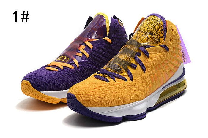 yellow and purple shoes