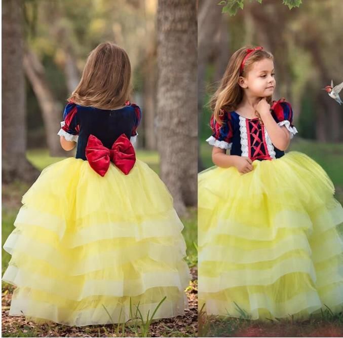 310 Years Girl Snow White Costume Baby Girl Snow White Cosplay