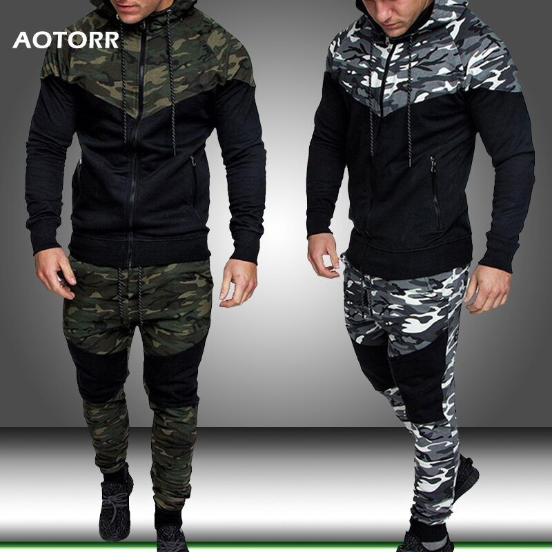 chandal verde militar