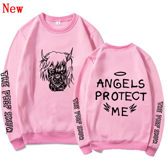 Compre Lil Peep Rosa Moletom Com Capuz Homens Streetwear Hip Hop Legal Homem Rap Estrelas Pullovers Hoodies Gráfico Casais Camisola Roupas De Marca QJ2 De Yaojiancai, $32,62 | Pt.Dhgate.Com