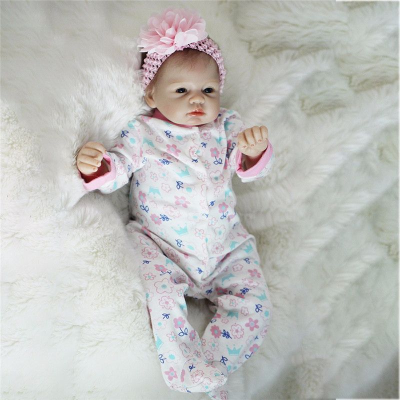 Bebe Reborn 22 Inch Soft Silicone Vinyl Dolls 55cm Reborn Baby Doll Newborn Lifelike Bebe Reborn Dolls Birthday Gift Y200111 Life Like Dolls Vintage Dolls From Shanye07, $57.36| DHgate.Com