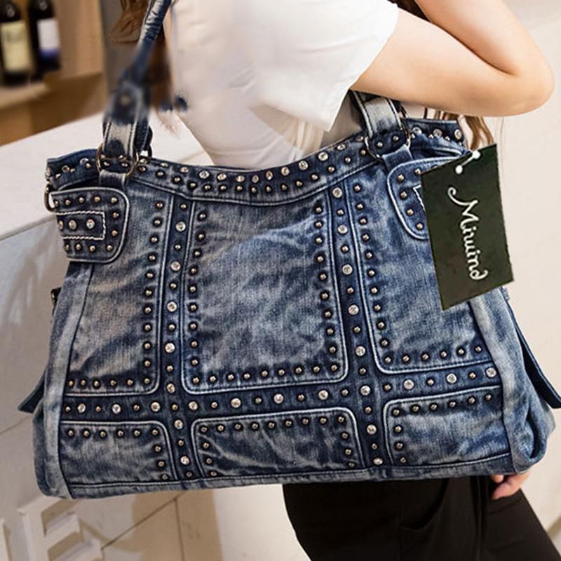 Acquistare 2020 Borsa Di Jeans Denim Donna Design Moda Vintage Borse A  Tracolla Ragazze Borse A Tracolla Donne Borse Messenger Economico |  Consegna Veloce E Qualità | DHgate Italy