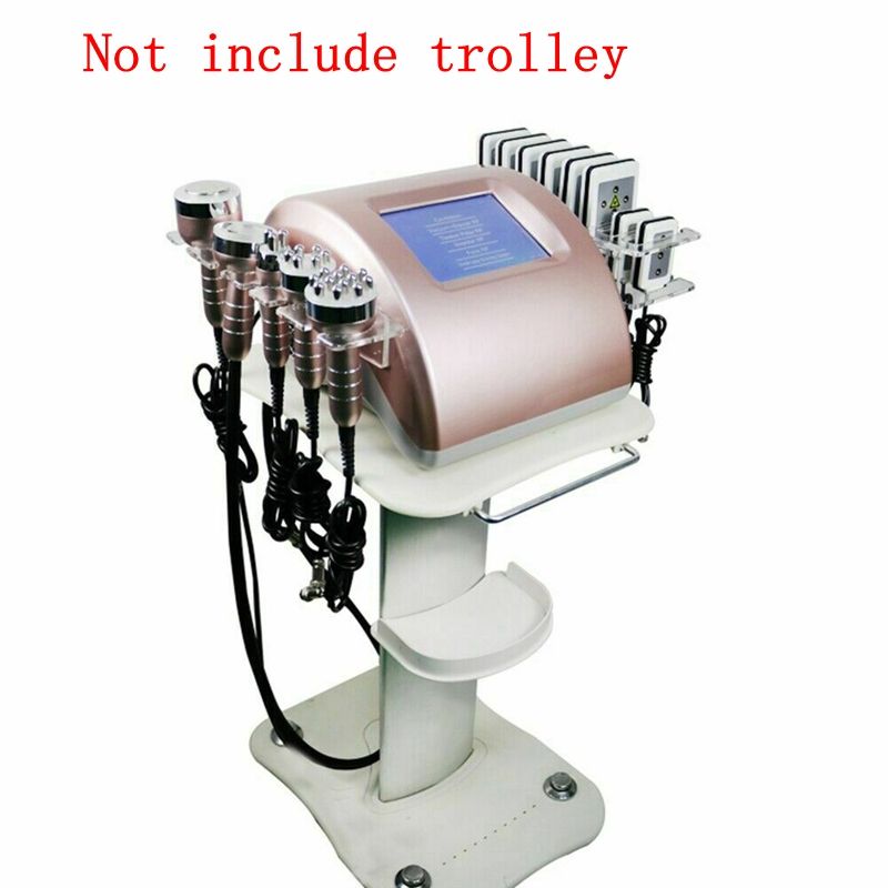 Portable Cavitation RF LLLT Lipo 40KHZ Ultrasonic Laser 8Pads Fat Burn