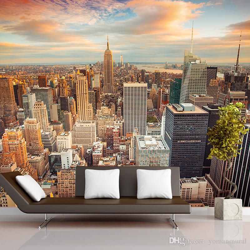 Photo Wallpaper Custom 3D Stereo Latest Outside The Window New York City Landscape Wall Mural Office Living Room Decor Wallpaper Photo Wallpaper Custom 3D Stereo Latest Outside The Window New York City Landscape Wall Mural Office Living Room Decor Wallpaper