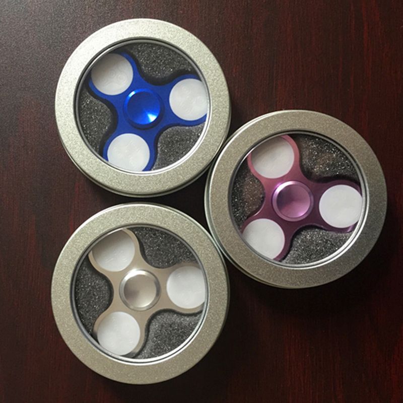 shiny fidget spinners