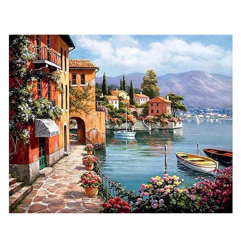 2020 Diy Painting By Numbers Kit Coloring By Numbers Picture Home Decors Painting For Living Room Wall Art Home Decor From Mwanna 15 31 Dhgate Com