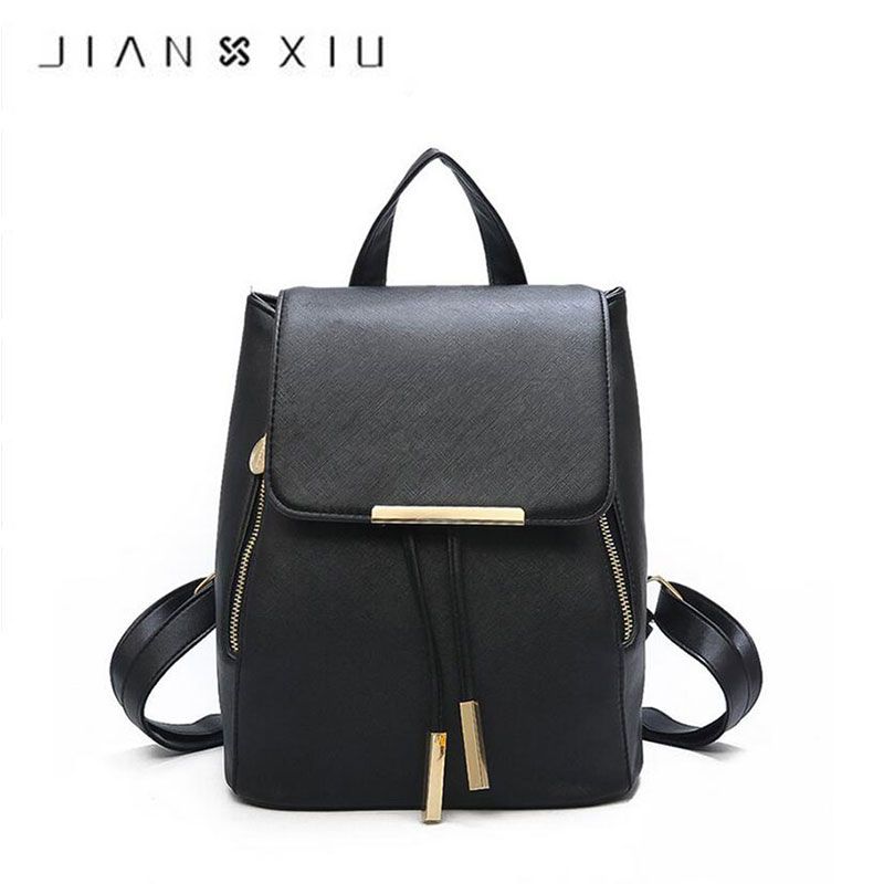 Jianxiu School Supplies Backpack Female Pu Leather Backpack Japanese Street Bag Womens School Bag For Adolescent Girls Hiking Backpack Swiss Gear Backpack From Thefunk 14 96 Dhgate Com