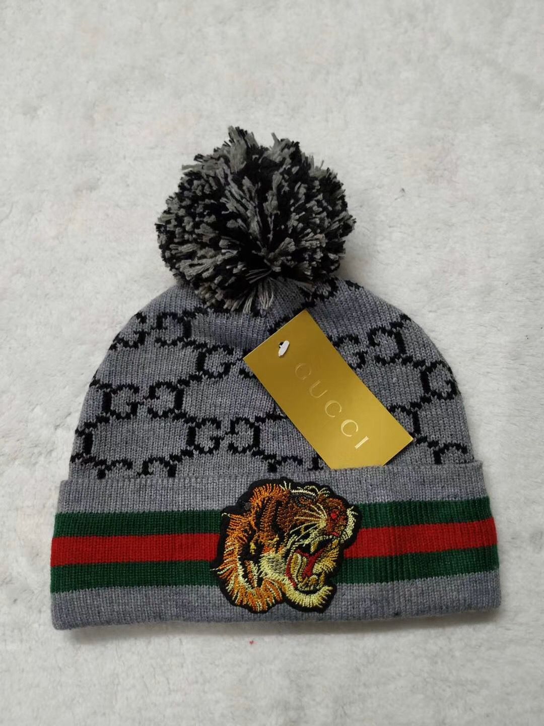 gucci tiger beanie
