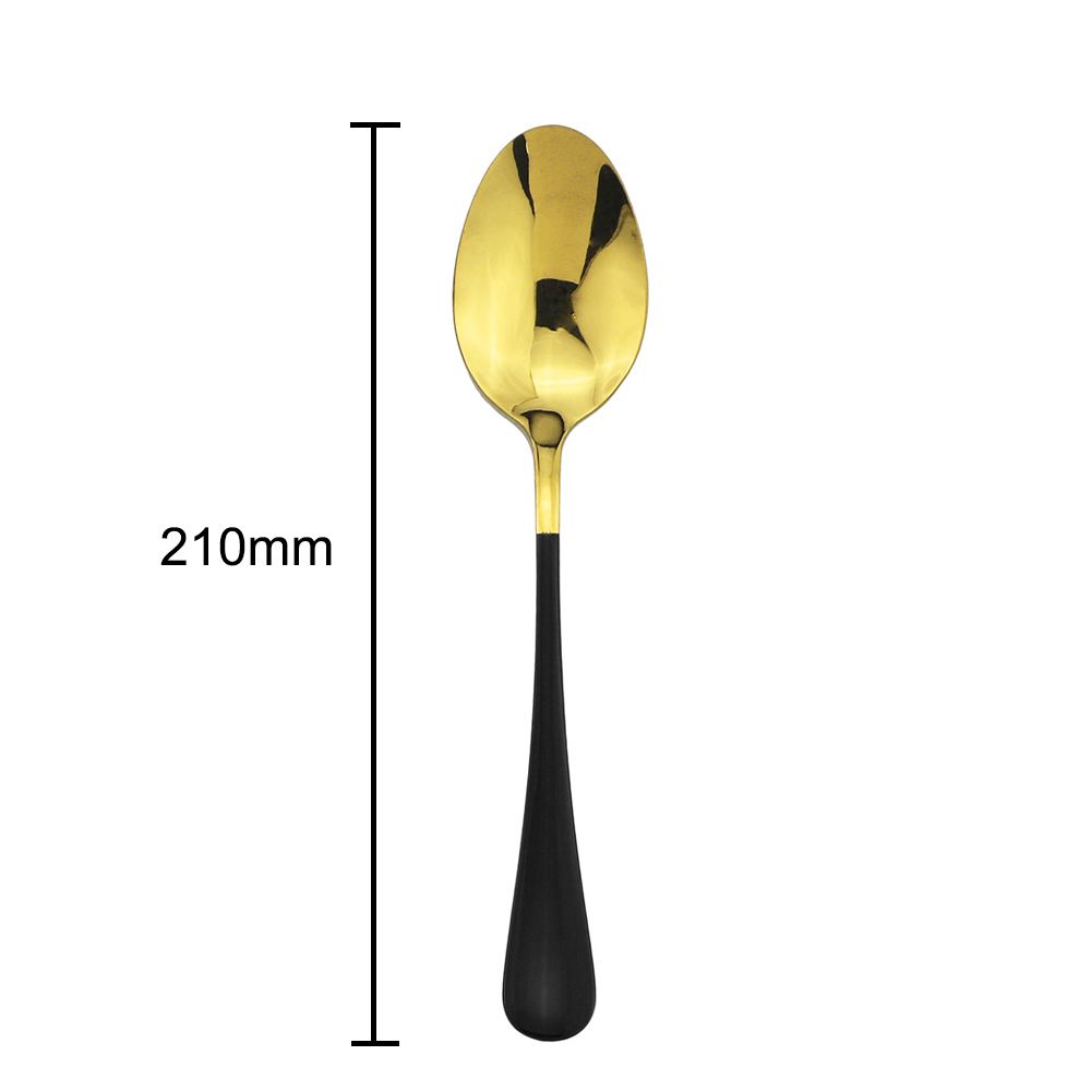 Black Dinner Spoon