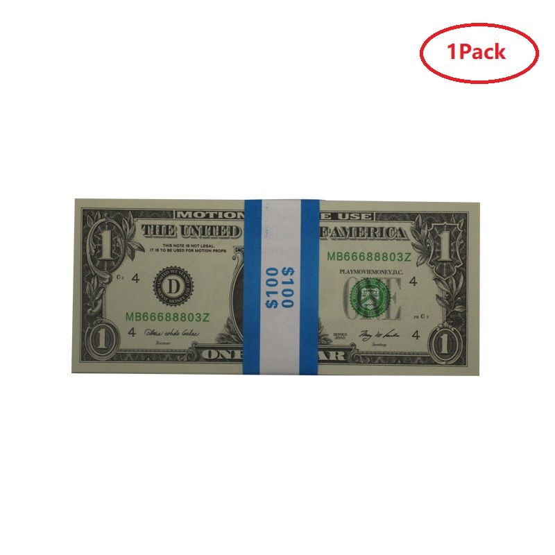 1 dollar 1 pak (100 stks)