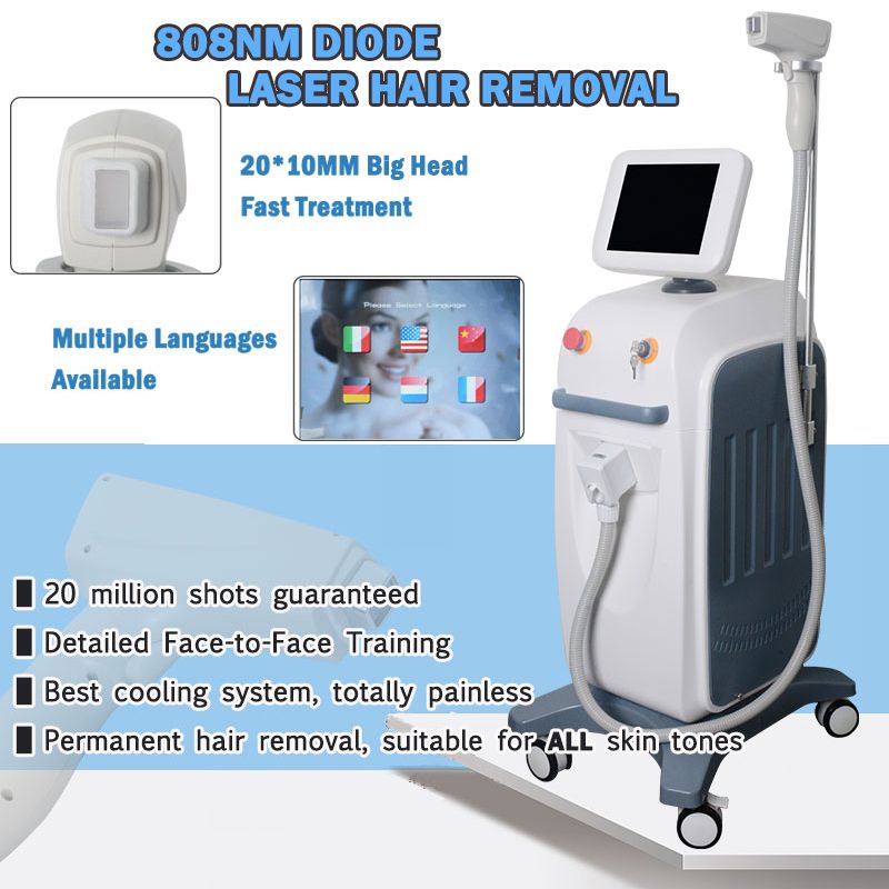Lightsheer Duet 808nm Diode Laser Painless Hair Remover Permanent