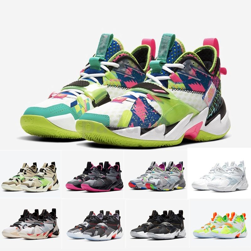 Por Qué No El Tamaño Zero.3 2020 Zapatos Russell Westbrook III Para Hombre  De Baloncesto Jumpman Negro Cemento Splash Zone KB3 Heartbeat Deportes  Zapatillas 7 12 Por Padded, 104,02 € | Es.Dhgate.Com