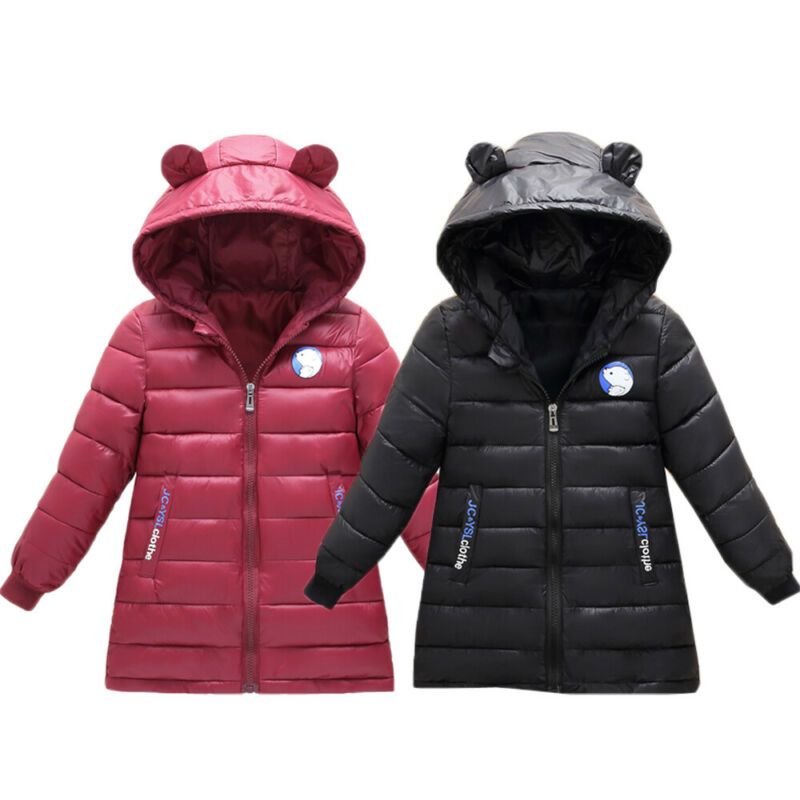 Comfy Toddler Fleece Hooded Baby Jackets Horn Button Outerwear Boy Snowsuit Warm Clothes Cute Kids Baby Boys Winter Coat