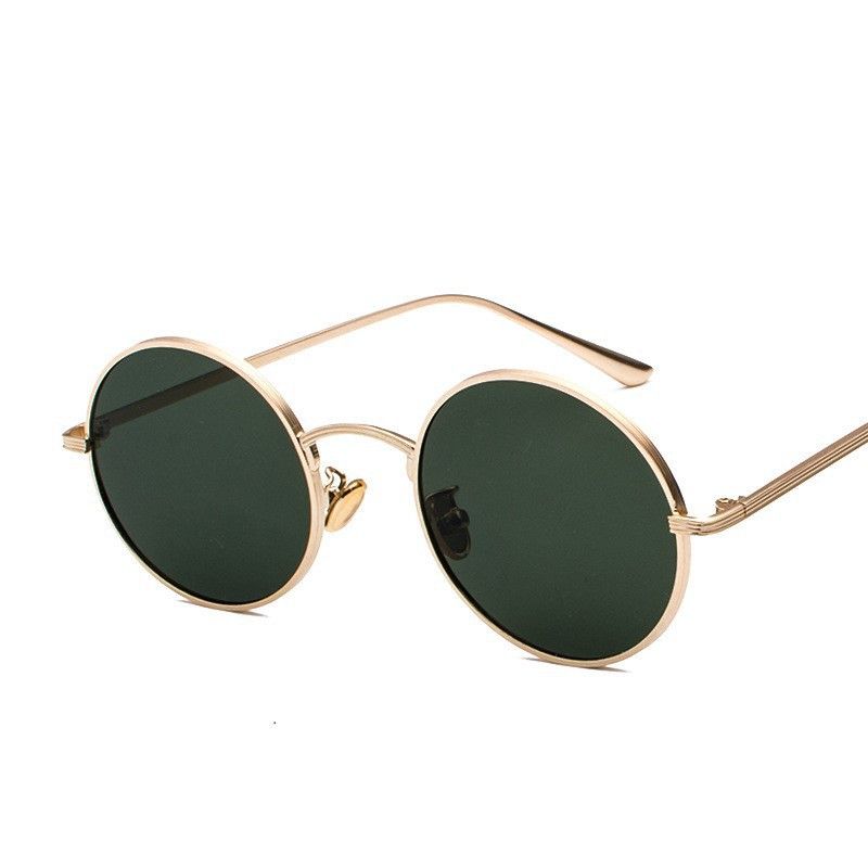 metal frame retro sunglasses