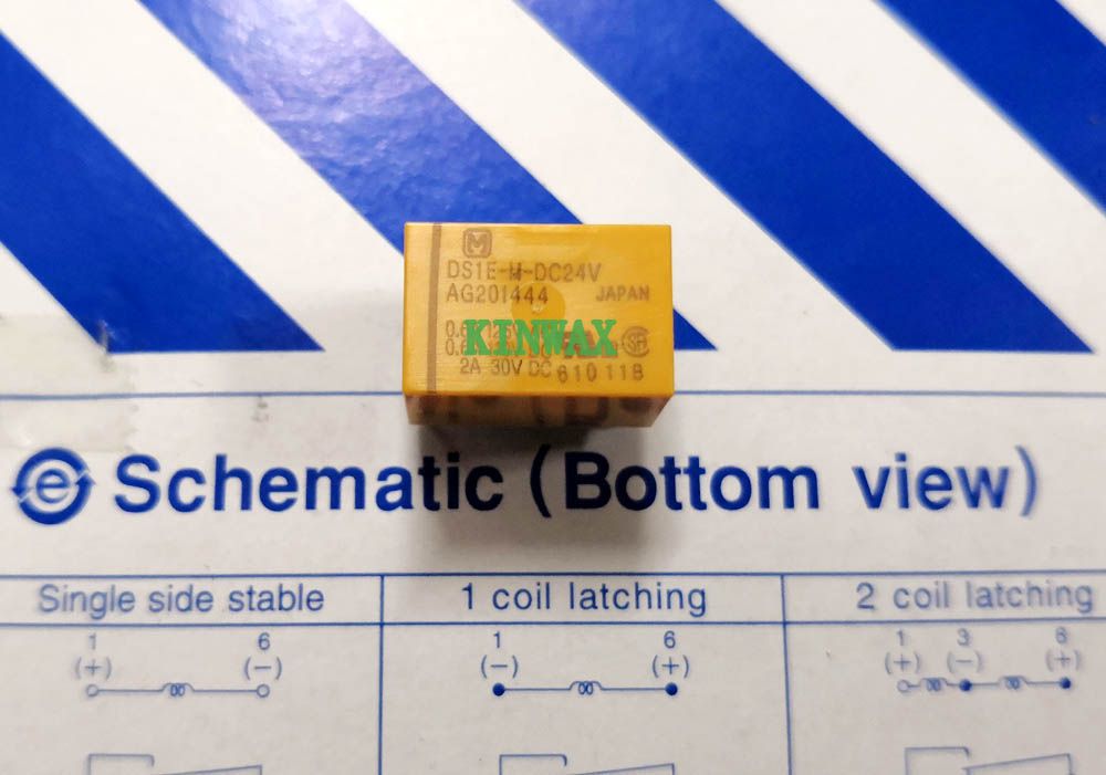 DS1E-M-DC48V SPDT 2A 48VDC 1xUM Mehrzweck Relais NAIS # 715715