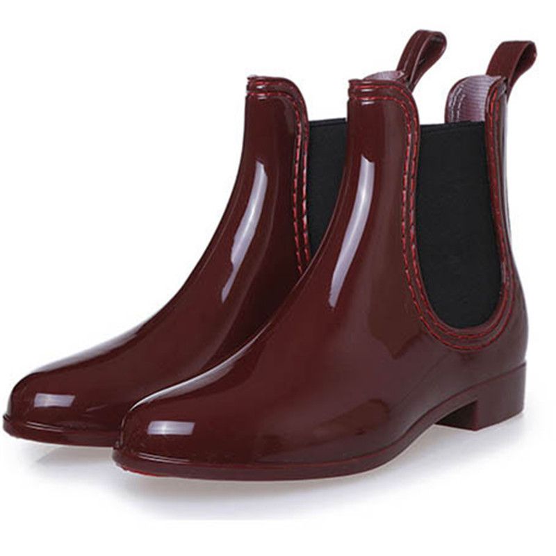 rain boots short ankle