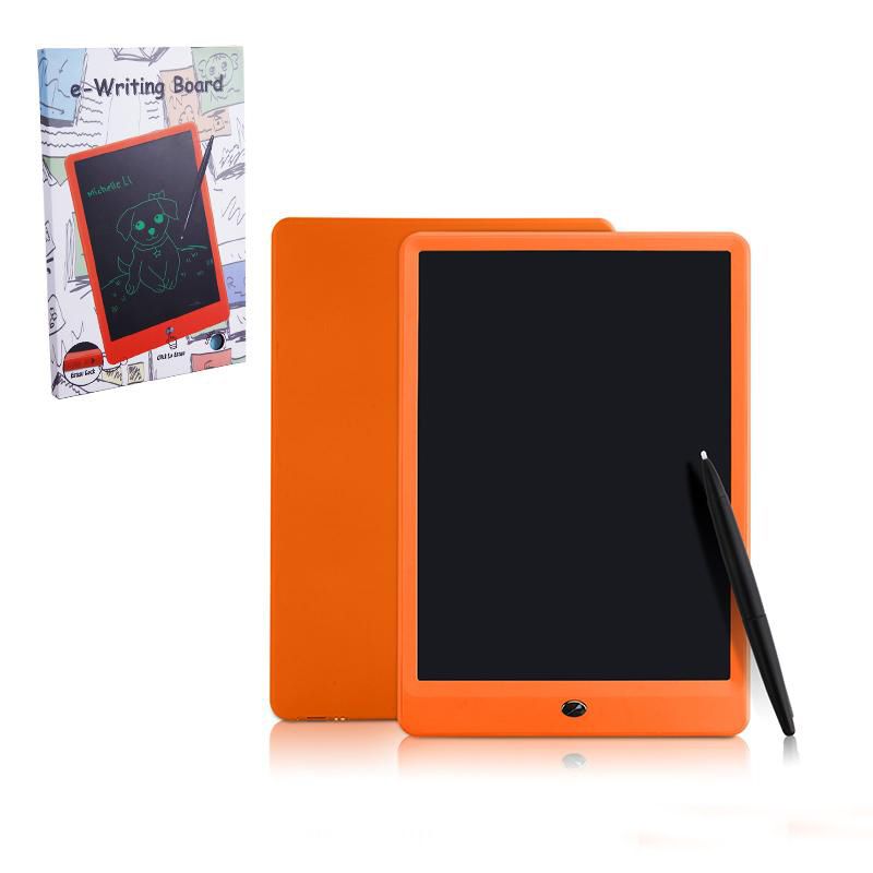 Red Suitable for Children Drawing Graffiti Memo Gift Lock Screen One Button Erase 10 Inch LCD Writing Board//Light Energy Electronic Blackboard