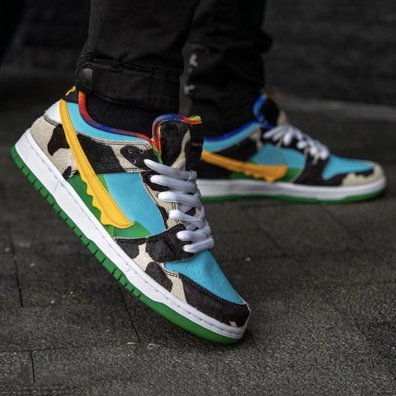 De Nuevo Ben Jerry SB Dunk Low Pro QS Leche Helado Chunky Dunky Hombres  Mujeres Casual Zapatillas De Deporte 36 45 Por Favorjersey, 90,09 € |  Es.Dhgate.Com