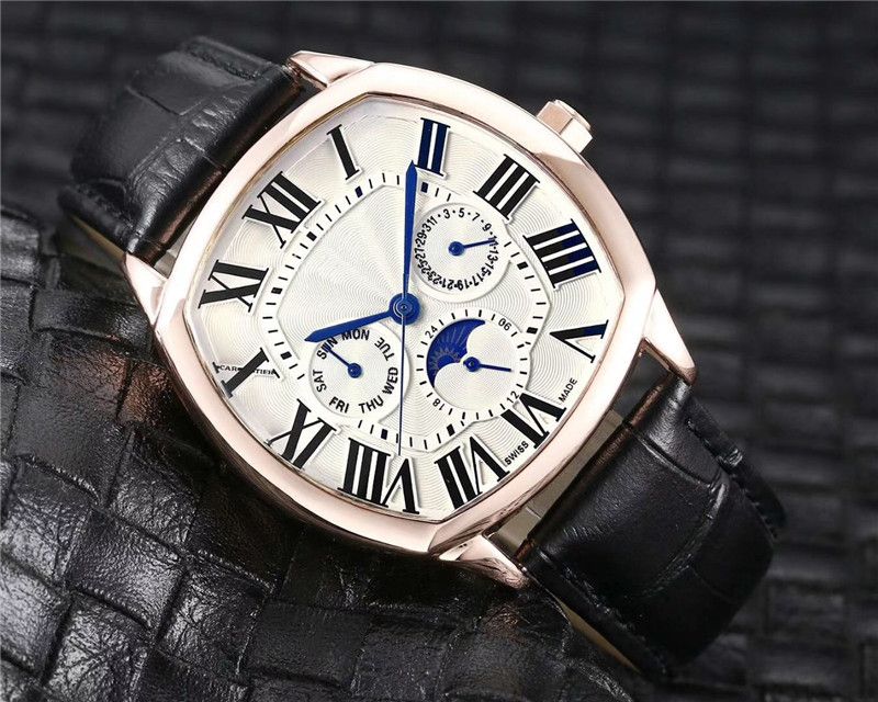 Mens Watches Luxury Waterproof Sport Watches Square Rose Gold Business Leather Strap Military Mens Waterproof Watches Relogio Montre Homme Cheap Luxury Watches Cheap Branded Watches From Shengyy 24 66 Dhgate Com