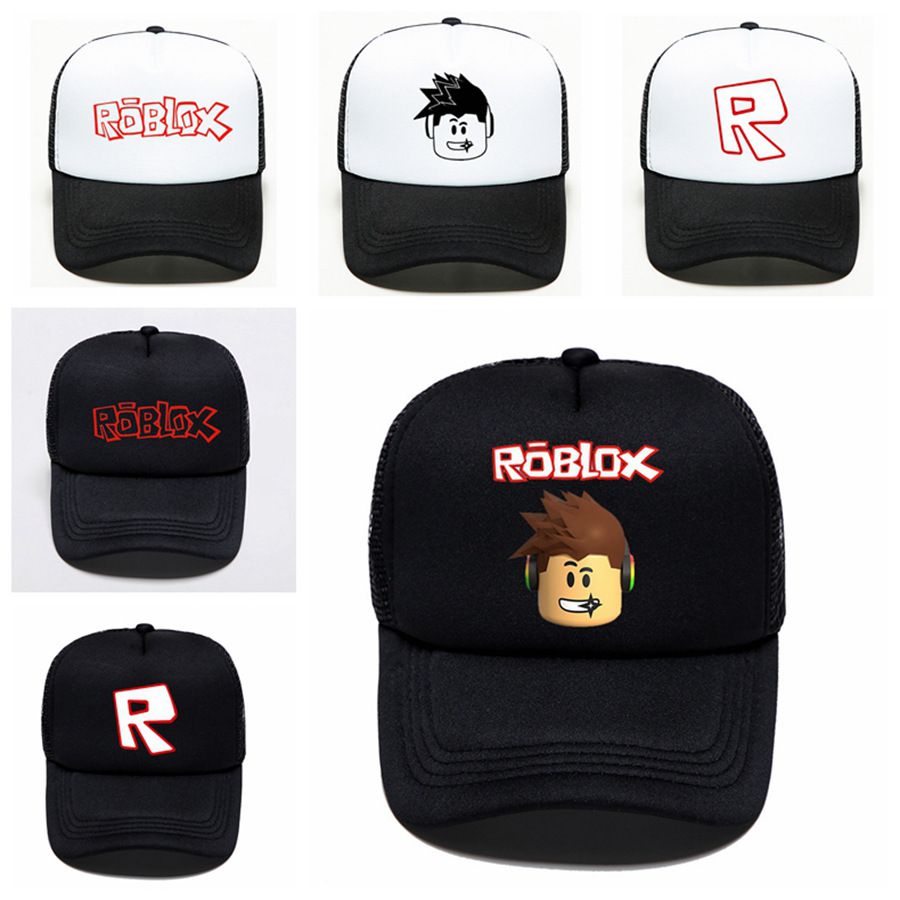 Adult Roblox Game Baseball Cap Fashion Summer Mesh Outdoor Cartoon Hip Hop Hats Sunscreen Sport Ball Caps Rra3176 Custom Hat Caps For Men From New Trends 1 40 Dhgate Com