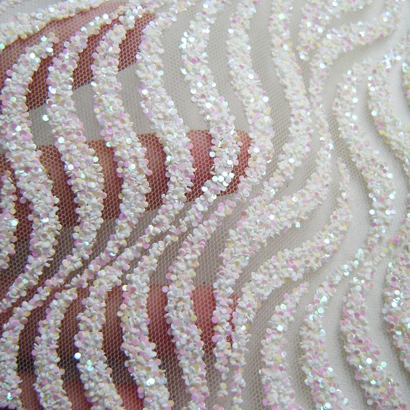 Lentejuelas de tela rosa alta calidad lentejuelas brillo lentejuelas de tela brillante