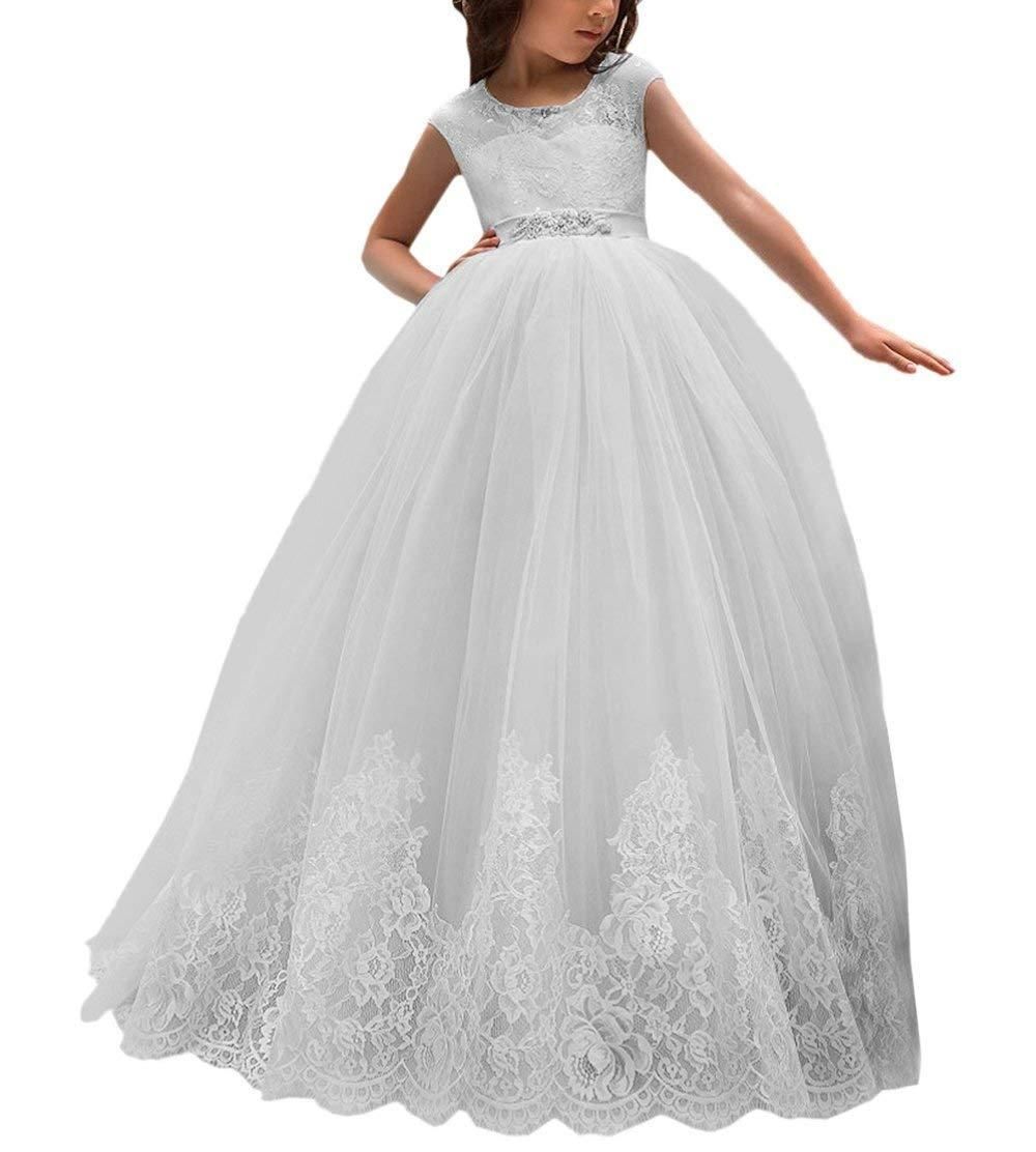 2019 Vintage Flower Girl Dresses for Wedding First Communion Gowns Girls Pageant 2019 Vintage Flower Girl Dresses for Wedding First Communion Gowns Girls Pageant