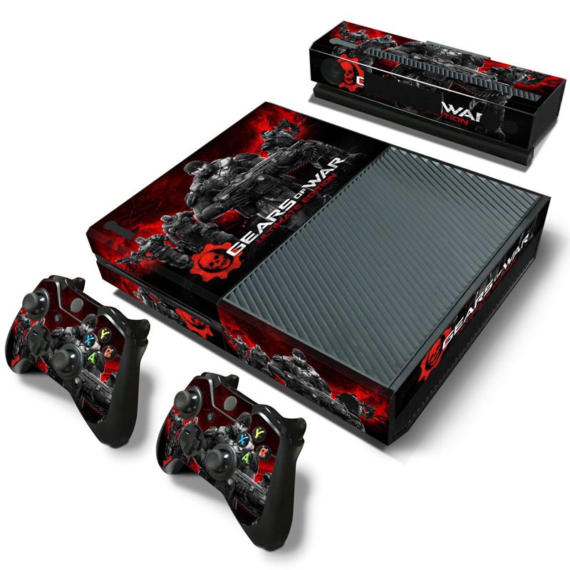 gerente Agresivo pedal Fanstore Skin Sticker Vinilo protector GEARS WAR para Xbox One Console Kinect 2 Controllers gerente Agresivo pedal Fanstore Skin Sticker Vinilo protector GEARS WAR para Xbox One Console Kinect 2 Controllers