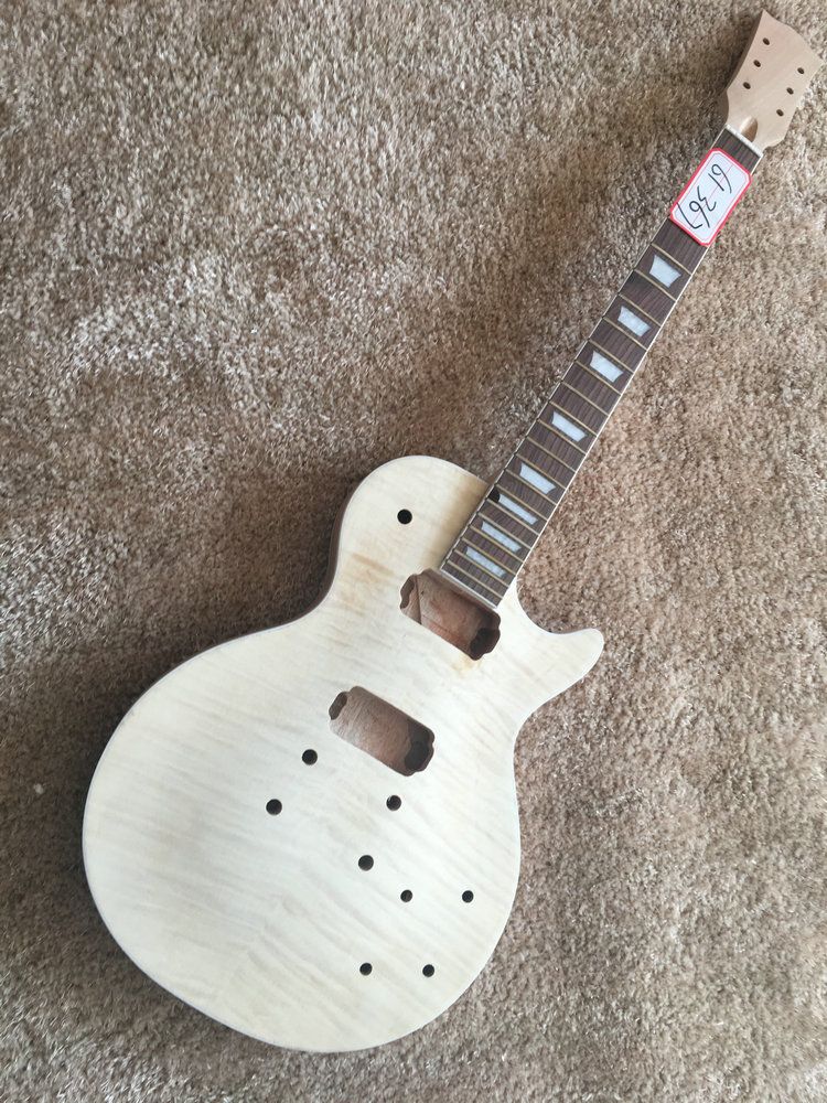 Acheter Guitare Sur Mesure Lp Pieces De Guitare Inachevees Kits A Monter Soi Meme Pour Le Cou Et Le Materiel Pas De Peinture Guitare Electrique Lp De 194 62 Du Winniexi Dhgate Com