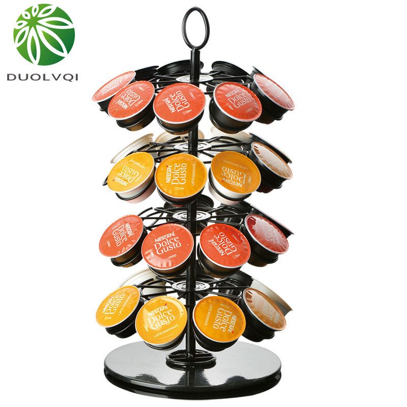 satin al pratik kahve kapsulleri tutucu raf doner kapsul kule icin standi nespresso dolce gusto k fincan caffitaly kahve kapsulleri j190716
