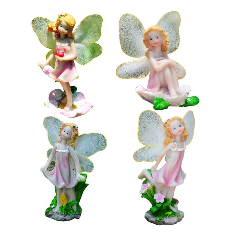 Download Flower Pixie Fairy Miniature Figurine Dollhouse Garden ...