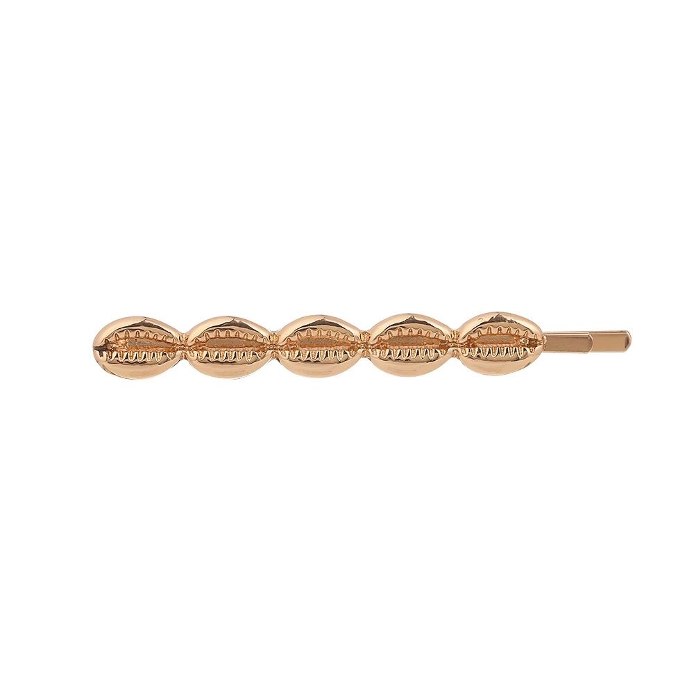 Fashion Luxury Designer Hair Pins Sea Shell Shaped Stick Hairpins