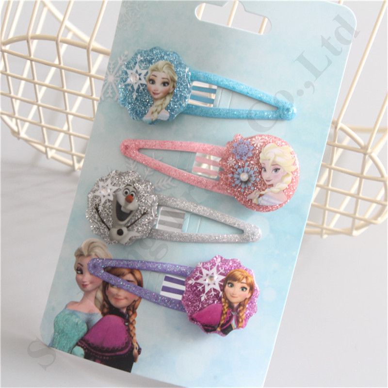 Frozen 2 Kids Girls Hairpin Hair Loops Snow Queen Ii Fancy Hair