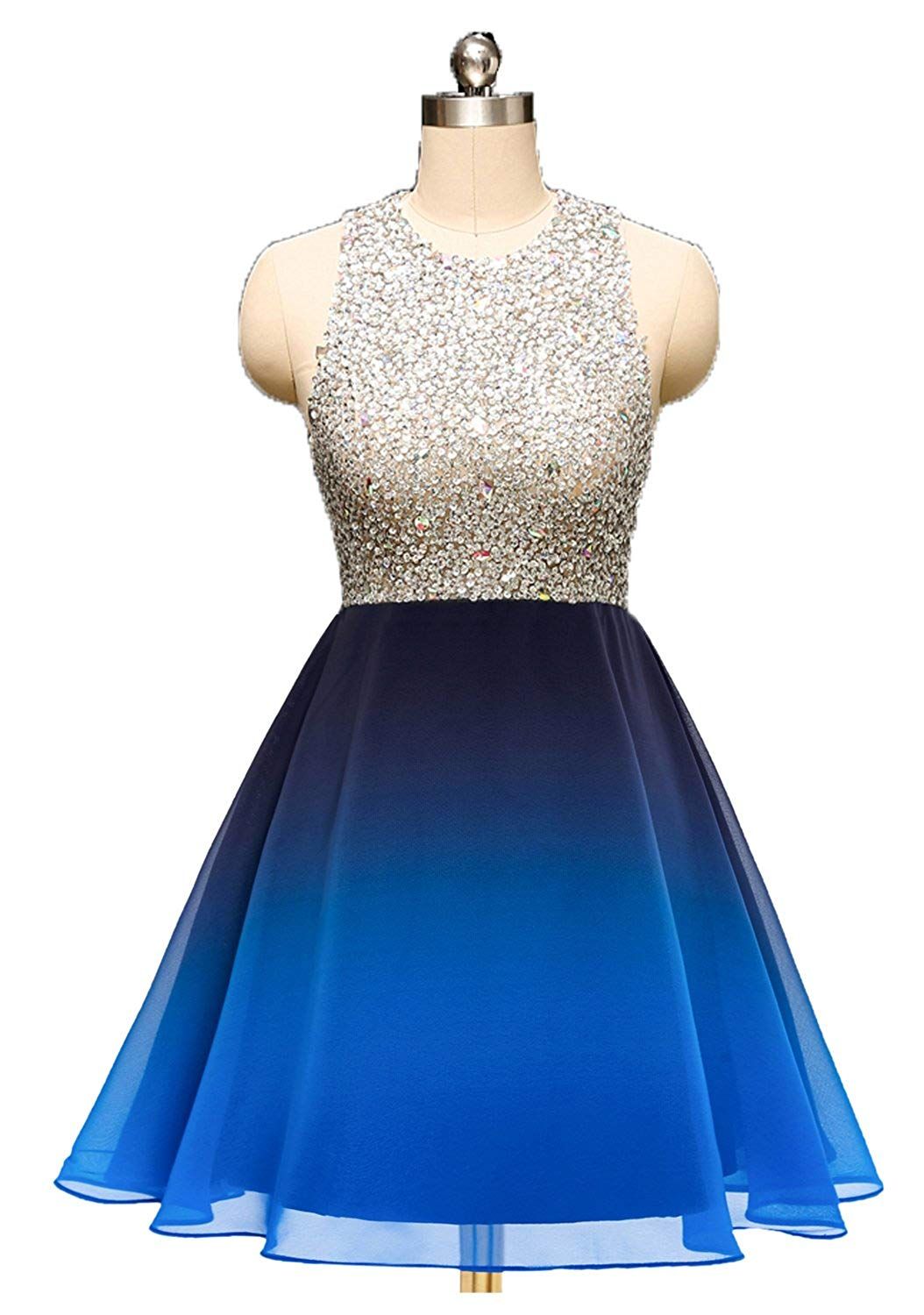 cocktail and party chiffon dresses short