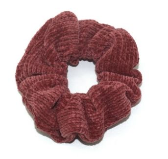 # 8 Stickade scrunchies hårband