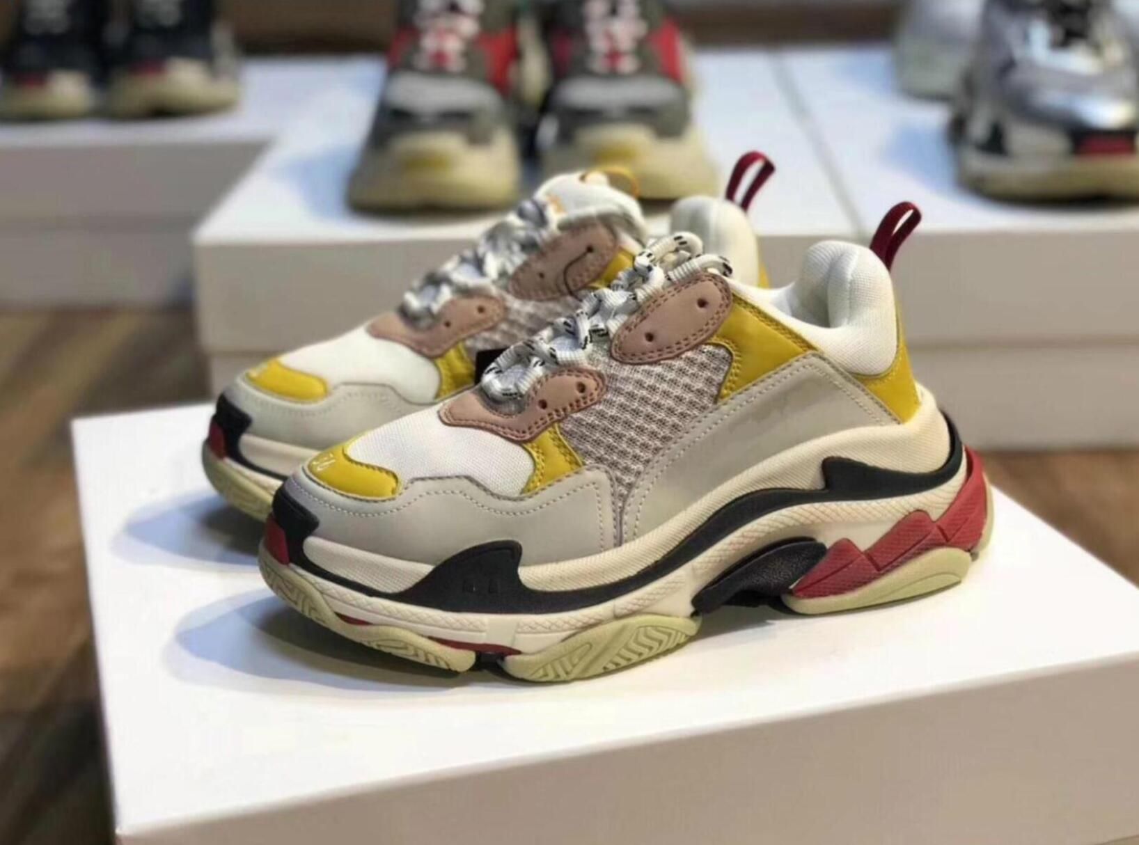 Loafers For Men Comfort Triple S Womlow Old Sneaker Combination