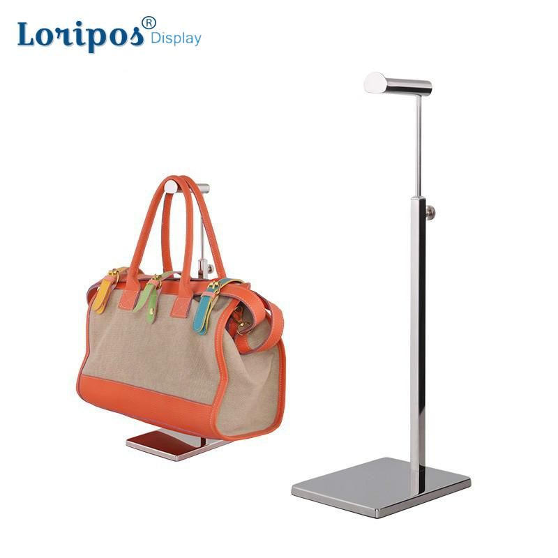 2020 Floor Landing Bag Holder Hook Table Bag Rack Bag Display
