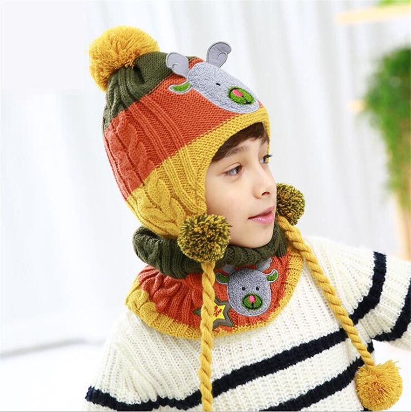 kids fleece winter hats