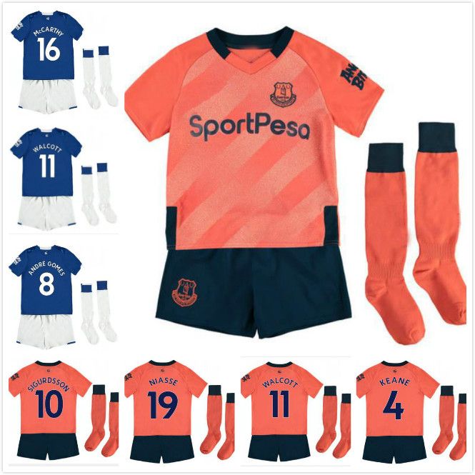kids everton kit