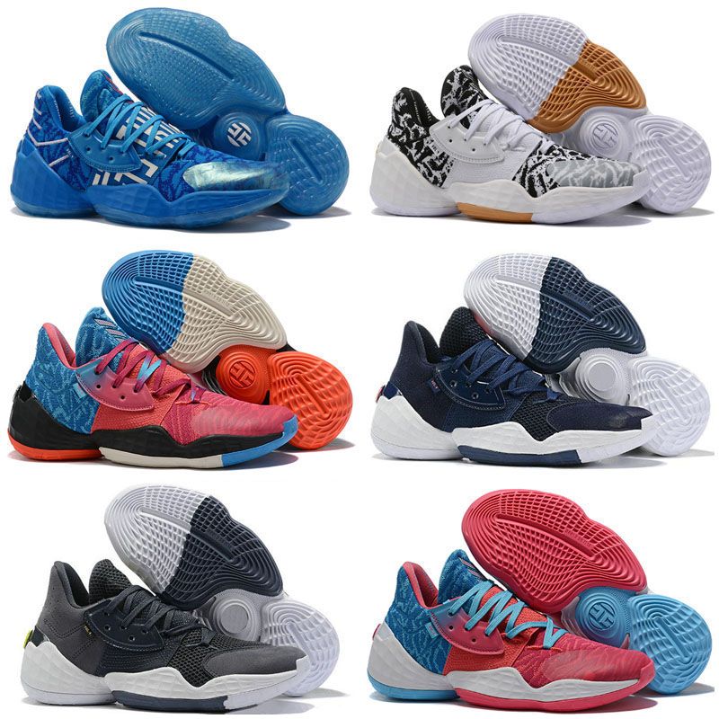 2020 New Harden 4 Vol.4 Kids Basketball Shoes Mens 4s High Quality Designer Trainers Sports 