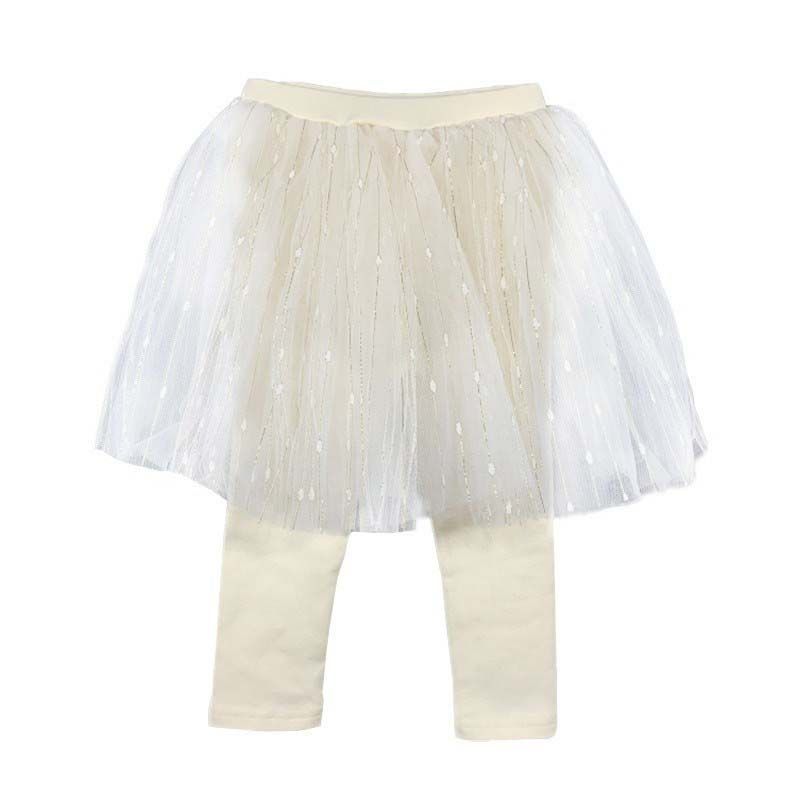 baby girl ivory tights