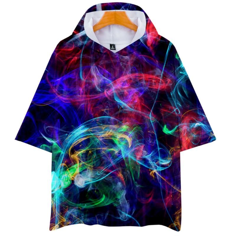 Compra Sudaderas Con Capucha Para Hombre Sudaderas Frdun Color Humo Hip Hop  Emo Trap Lucid Dreams 3D Imprimir Hombres Encapuchados Hombres / Mujeres  Harajuku Ropa De Manga Corta Barato | Entrega Rápida