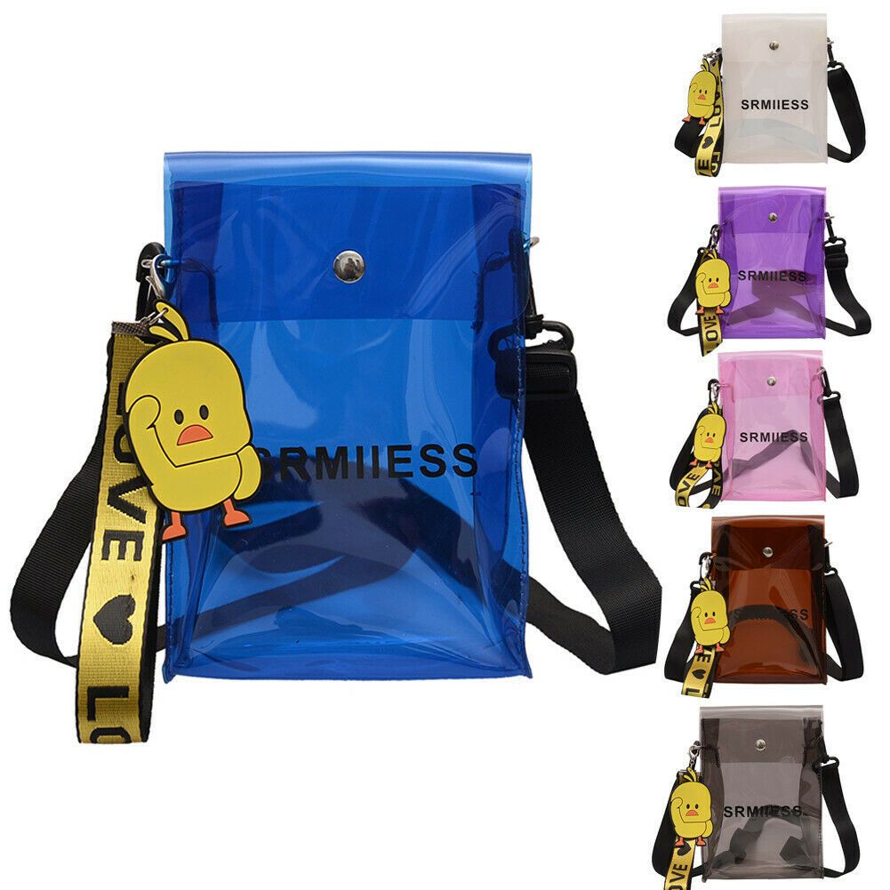 transparent alphabet bag