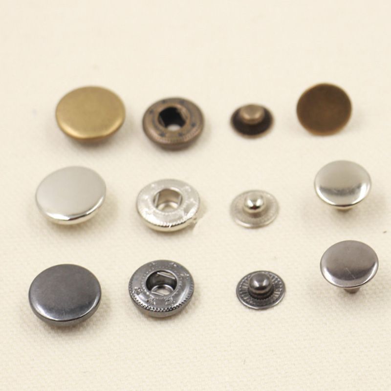 ▷ Prong Snap Button Brass For Coat 250 pcs Deluxe Series Double Cap