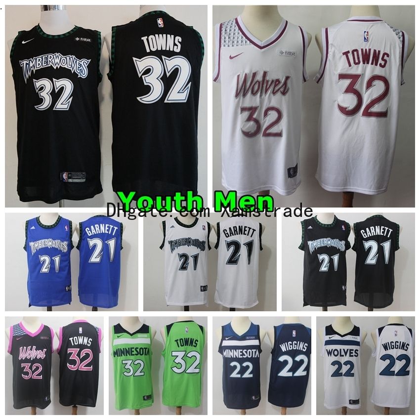 karl anthony towns youth jersey