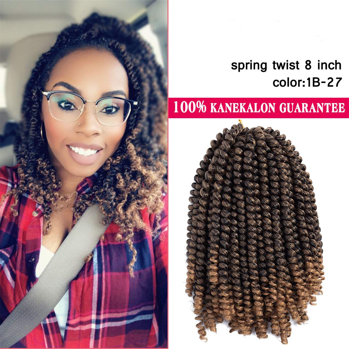 2020 Hot Sale 1packs New Style Spring Twist Hair Ombre Color
