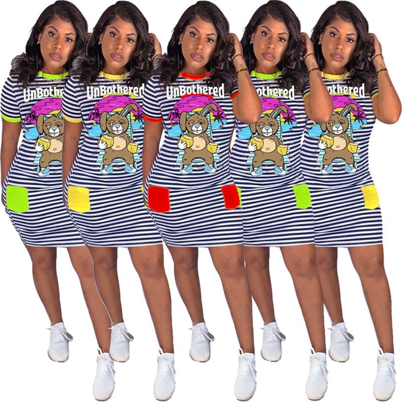 cartoon t shirt dress