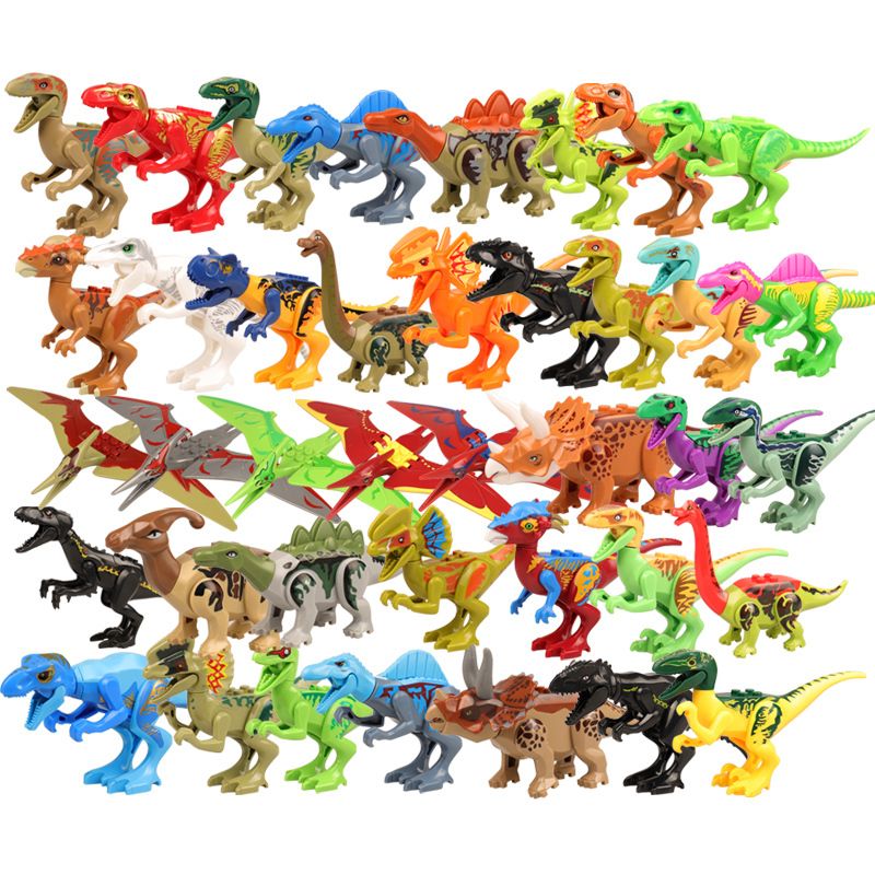 building blocks dinosaur